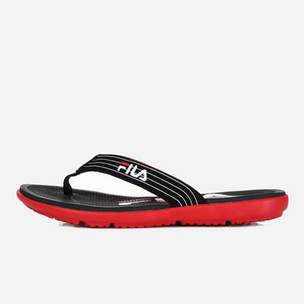 Sandálias Fila Mulher Pretas - Fila Slick Thong Portugal Online,SREF-43082